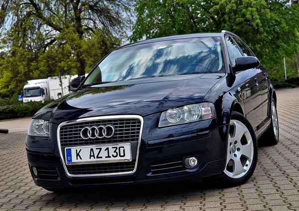 Audi A3 cena 22900 przebieg: 235000, rok produkcji 2008 z Brok małe 742